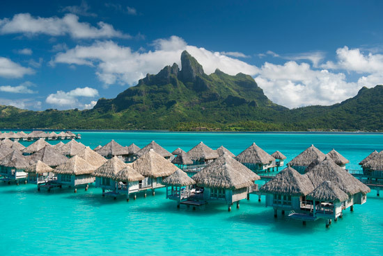 St. Regis Bora Bora Resort is a first class resort