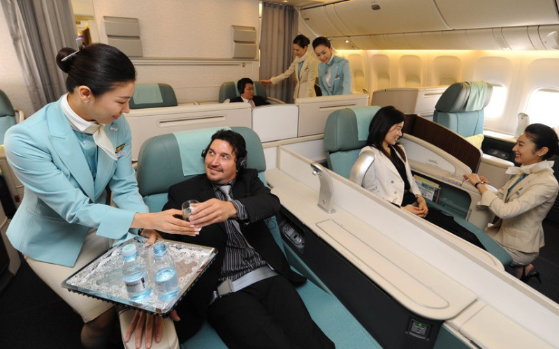 Korean Air first class seats