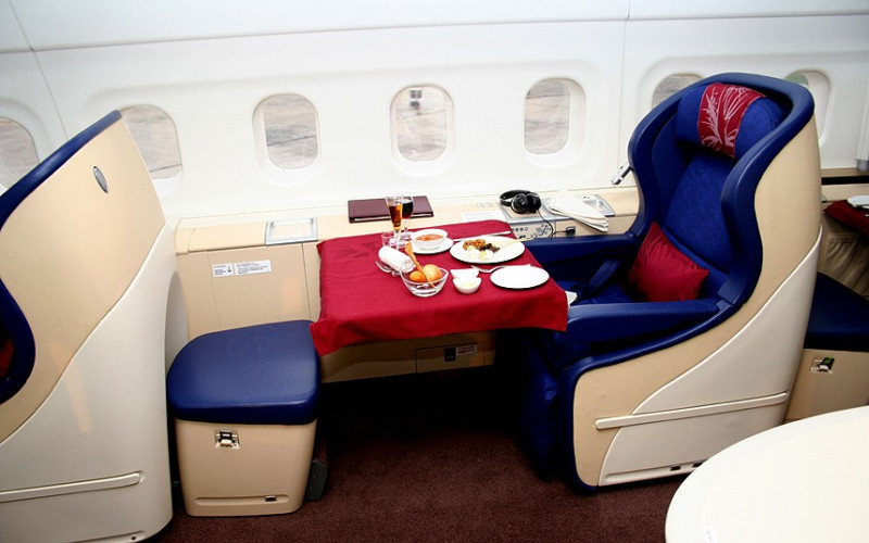 Malaysian Airlines first class seats
